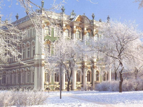 Петербург зимой