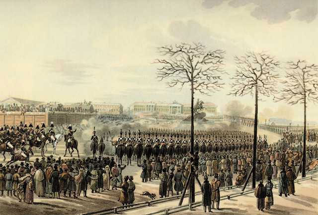 14 декабря 1825 года на Сенатской площади произошло восстание декабристов